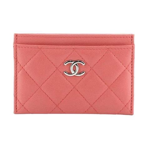 old model of chanel card holder|chanel quilted classic card holder.